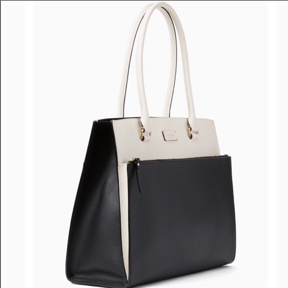 kate spade Handbags - Kate Spade Grove Street Maeve Black and White Bag